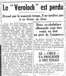 Télégramme de Brest du ? ? 1947
